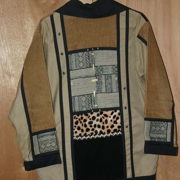 Solveig Bohemian Ladies' Reversible Jacket from South Africa R-959 - Picture 3 of 9
